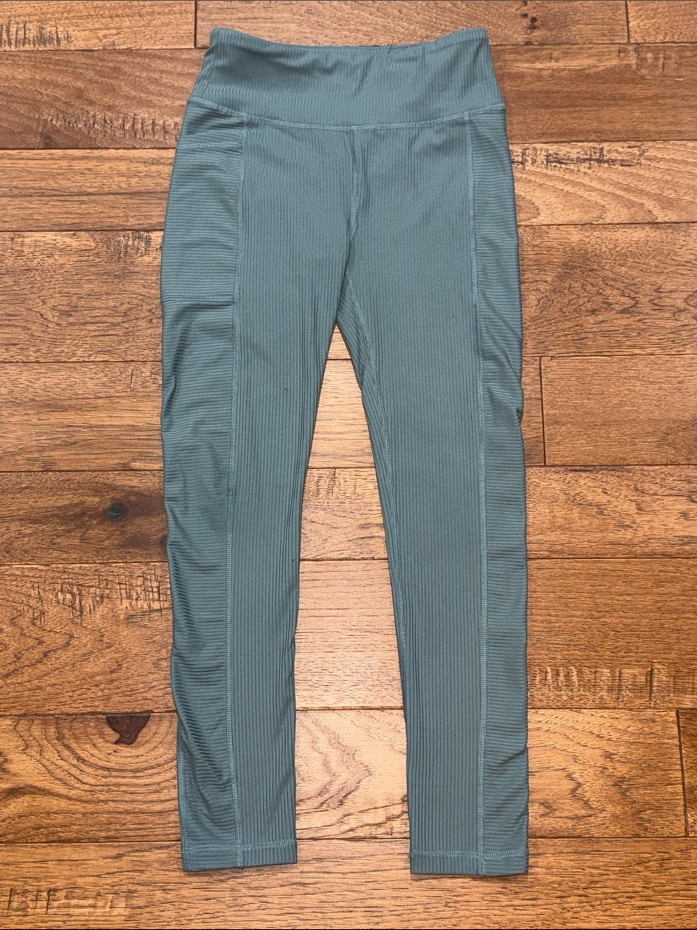 Tek Gear Girls Ribbed Leggings - Size M (8)